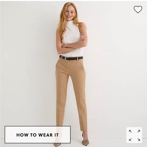 Jcrew Cameron slim cropped pant in four-season stretch - size 8 petit